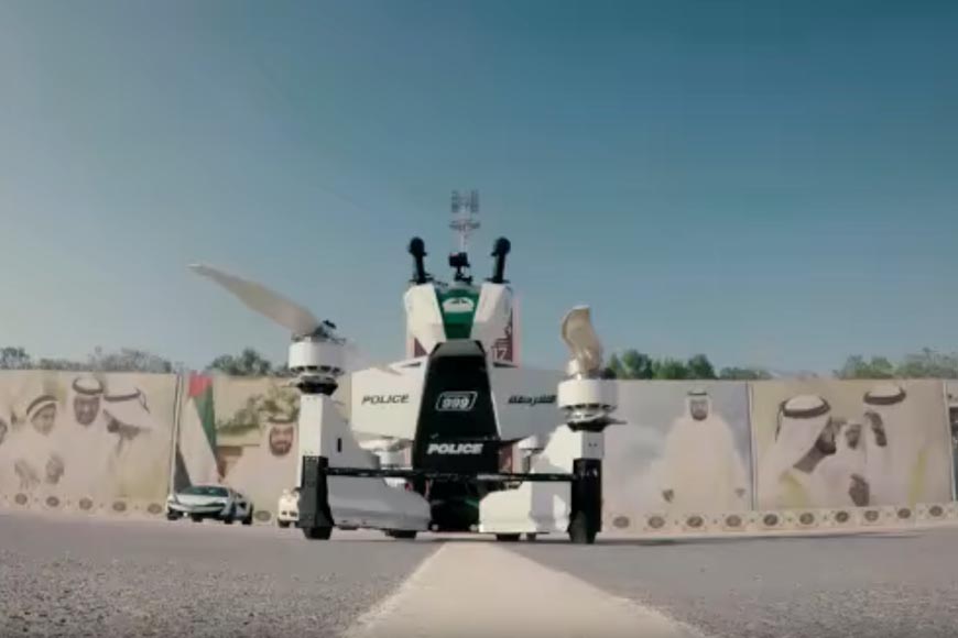 Hoverbikes in Dubai: The New Technology From Dubai Police