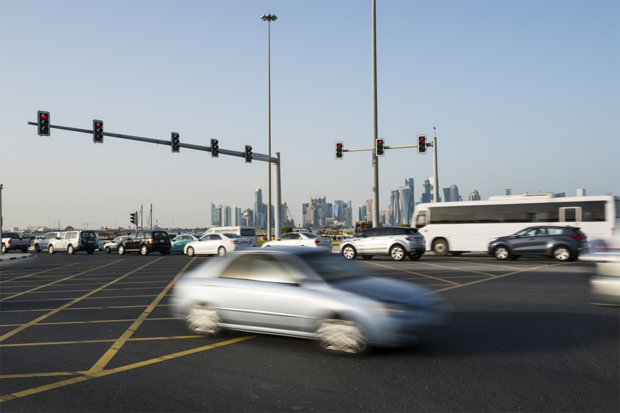 Major Al Kharaitiyat Interchange Opens in Doha