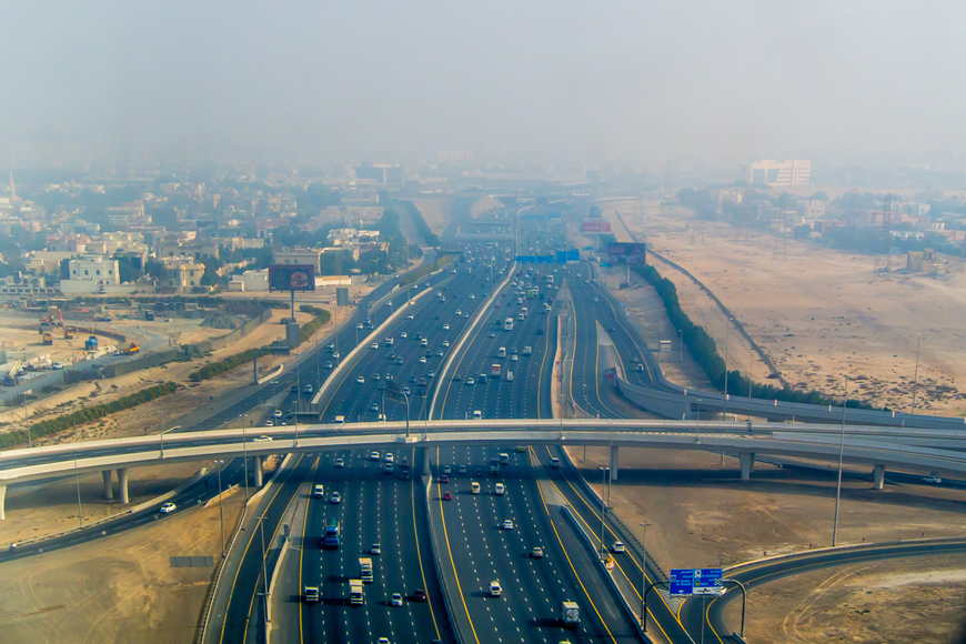 Why You Should Be Careful Driving Near Big Trucks in Dubai Why You Should Be Careful Driving Near Big Trucks in Dubai