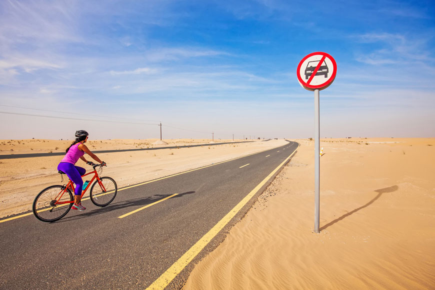 Al Marmoom Women's Cycling Challenge in Dubai 2019