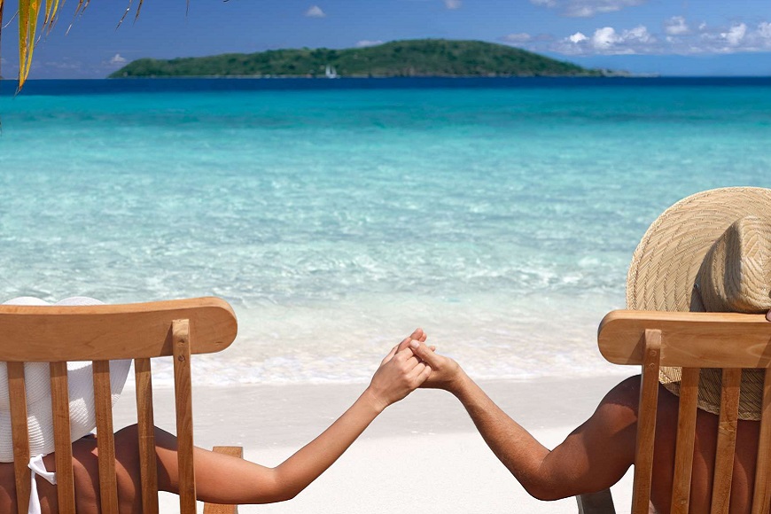 great beach location