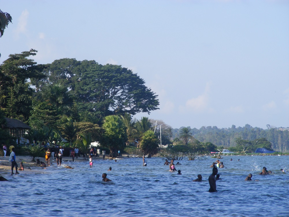 swimming in lake victoria