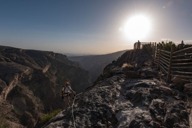 Oman mountains (PA: Sarah Marshall) Oman mountains (PA: Sarah Marshall)