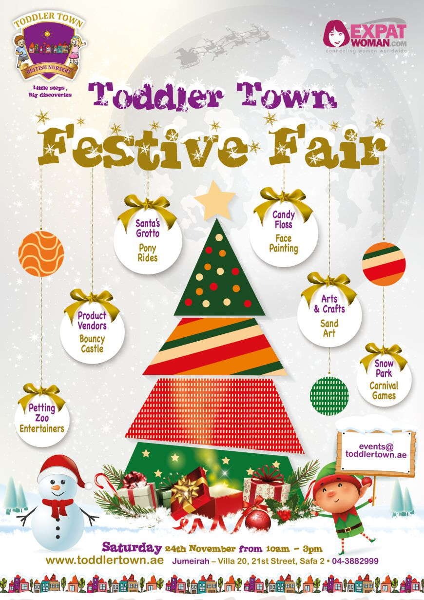 You're Invited to the Toddler Town Festive Fair 2018 You're Invited to the Toddler Town Festive Fair 2018