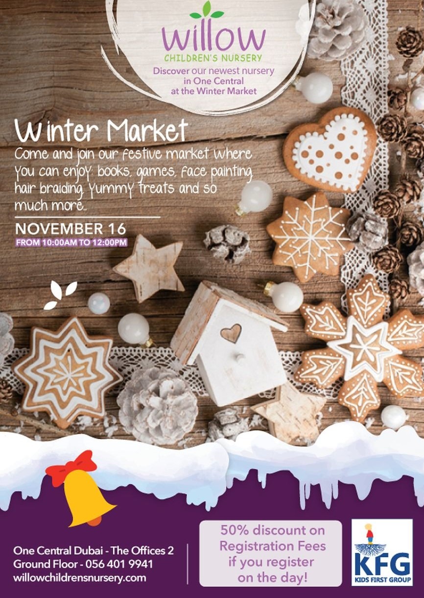 Discover Willow Children Nursery's Winter Market This Month Discover Willow Children Nursery's Winter Market This Month