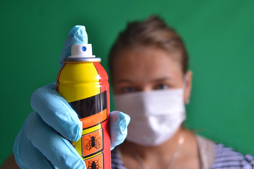 The roaches laugh at your puny spray can The roaches laugh at your puny spray can