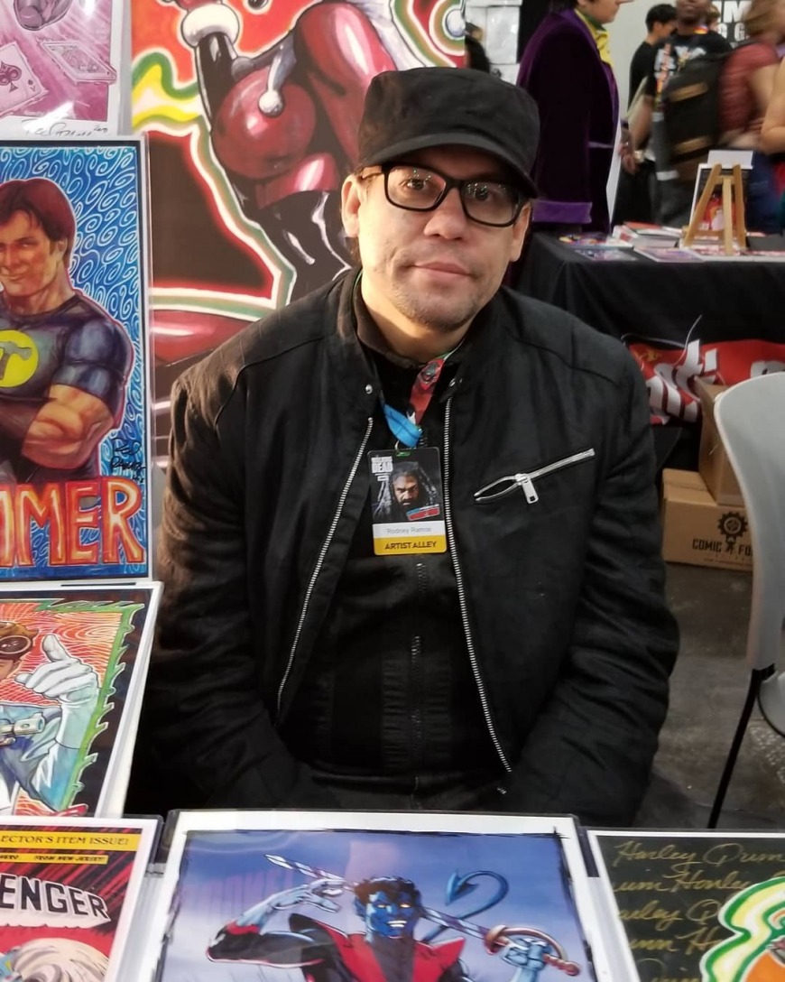 Middle East Comic Con Rodney Ramos