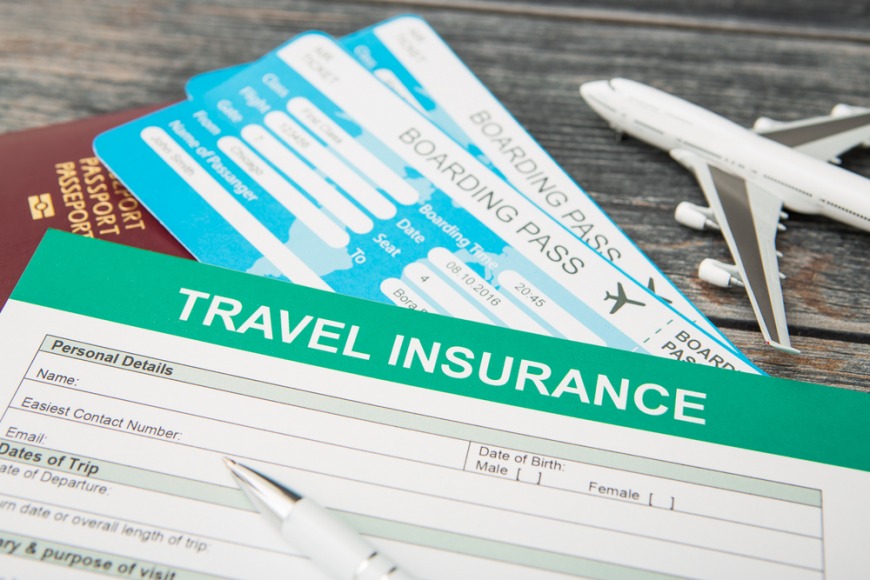 Travel insurance policy coverage