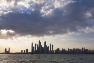 Cloudy weather in UAE for winter