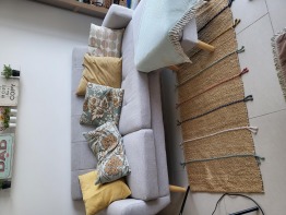 Sofa L shape small size