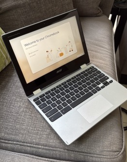 Silver Acer Chromebook 311