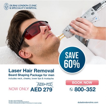 Laser Hair Removal For Men At Dubai London Clinic Expatwoman Com