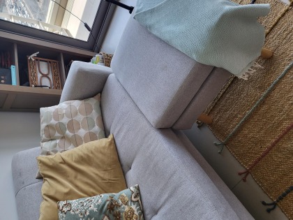 Sofa L shape small size