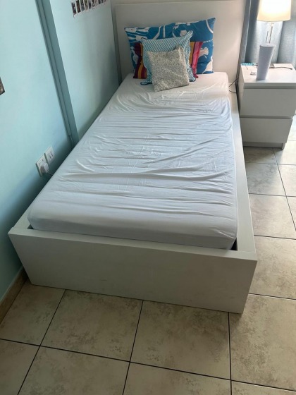 IKEA Single Bed with Slatted Base without Mattress