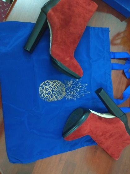 Aquazurra Firenze red boots- brand new unwanted gift