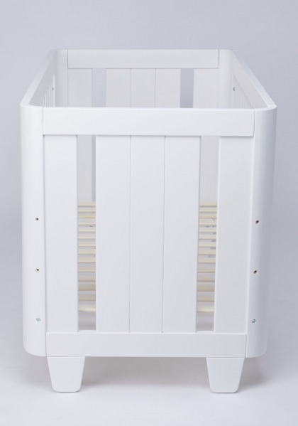 Adjustable Crib along with mattress and bumper