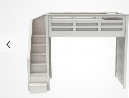Brand new Potterybarn kids loft bed with Serta mattress